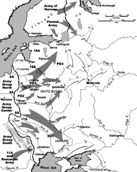 Ukraine : De Barbarossa 1941 à l’invasion Russe de 2022