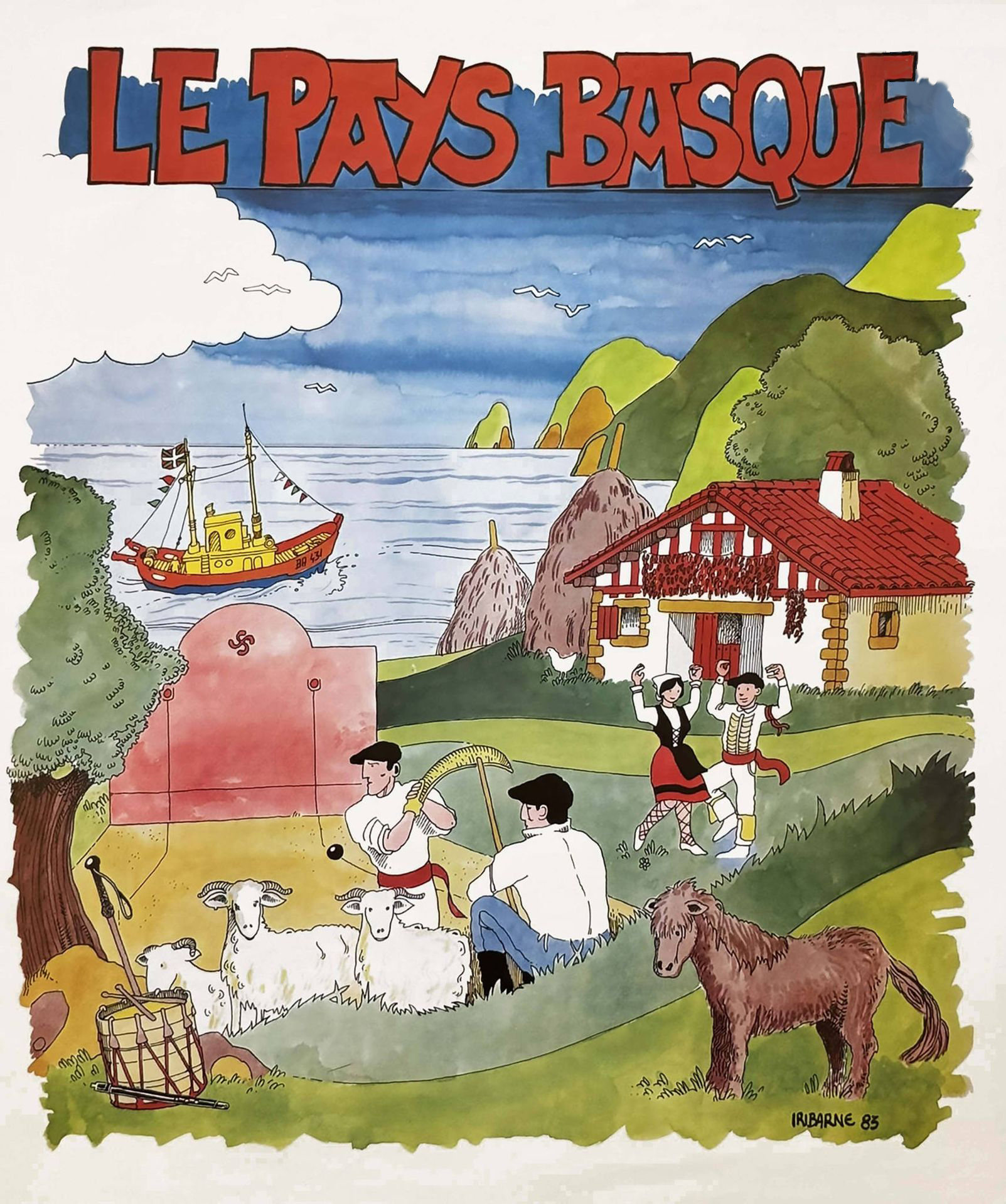 Histoire Locale « Pays Basque, art et tradition »  NOUVEAU